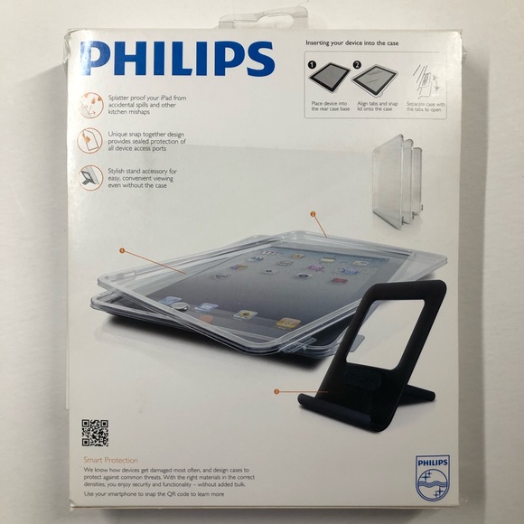 iPad 2 Splashguards - 3Pk Clear NEW Philips Splash Guards - Picture 3 of 3